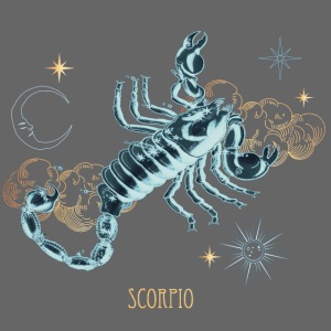 Scorpio Constellation Celestial Map