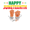 Happy Juneteenth Break Shackles Chain