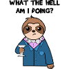 Chill Animal Sloth Statement Mammal Relax