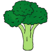 Broccoli Illustration Vegetables Vegan Food
