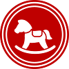 Rocking Horse Icon Symbol