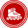 Inline skates icon