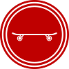 Skateboard skater