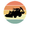 Baggerbagger-traktor-t-shirt