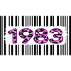 1983 Anniversaire Barcode Pink Leopard