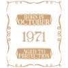 1971 Octobre Birthday Legend