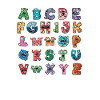 Creepy Halloween Teacher Alphabet
