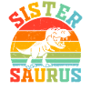 Sistersaurus Søster Dinosaur Søster Saurus Søster