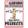 Warning Meerkat Safari Meerkat