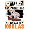 Avertissement Koala amoureux Koala Bear