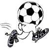 Soccer Men | running football