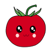 Regalo divertente di cibo per il pomodoro Kawaii