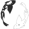 YinYang Koi fish