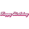Joyeux anniversaire Félicitations