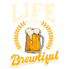 Drinking beer