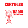 Certified amateur Radio amateur