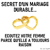 Secret d'un mariage durable