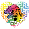 Dinosaur Hipster