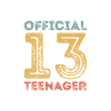 Officielle 13 teenagere
