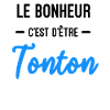 bonheur Tonton cadeau naissance