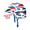 Camouflage Helmet Veterans Day