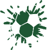 Splash Soccer Paint Splatter