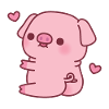 Cute Little Piggy And Butts