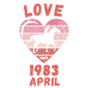 Amour équitation anniversaire avril 1983