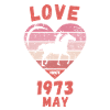 Amour équitation anniversaire mai 1973