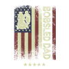 USA American Flag - Bobsled Dad