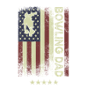 Drapeau américain - Bowling Dad