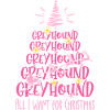 Windhund Hund Weihnachten Hunderasse