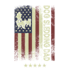 American Flag - Dog Sled Dad