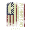 U.S. Flag - Fishing Dad
