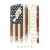 U.S. Flag - Hockey Dad