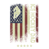U.S. Flag - Hockey Dad