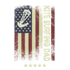 American Flag - Kite Surfing Dad