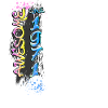 Awesome since 1971 Graffiti Motif