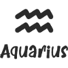 Zodiac sign Aquarius