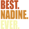 Nadine Gift Quote Name