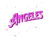 Angeles name personalized