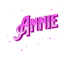 Annie name personalized