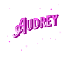 Audrey nom personnalisé