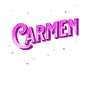 Nom Carmen personnalisé