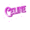 Céline nom personnalisé