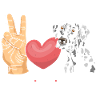 Dalmatian dog lover