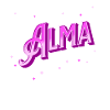 Alma name personalized