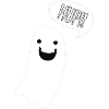 Geist Ghost Boo Hup Halloween
