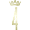4 number crown