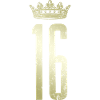 16 number crown